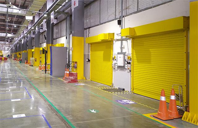 Galvanised Rolling Shutter